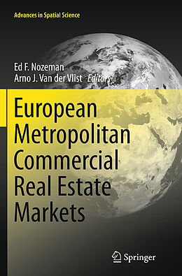 Kartonierter Einband European Metropolitan Commercial Real Estate Markets von 