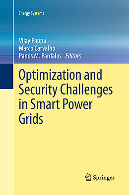 Couverture cartonnée Optimization and Security Challenges in Smart Power Grids de 