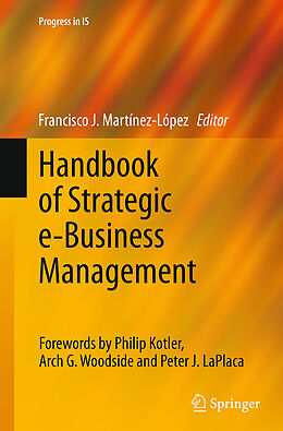 Couverture cartonnée Handbook of Strategic e-Business Management de 