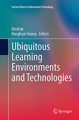Kartonierter Einband Ubiquitous Learning Environments and Technologies von 
