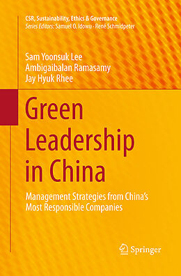 Kartonierter Einband Green Leadership in China von Sam Yoonsuk Lee, Ambigaibalan Ramasamy, Jay Hyuk Rhee