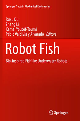 Couverture cartonnée Robot Fish de 