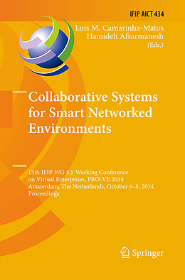 Kartonierter Einband Collaborative Systems for Smart Networked Environments von 
