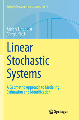 Couverture cartonnée Linear Stochastic Systems de Giorgio Picci, Anders Lindquist