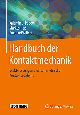 Fester Einband Handbuch der Kontaktmechanik von Valentin L. Popov, Markus Heß, Emanuel Willert