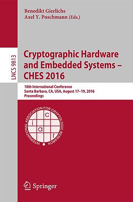 E-Book (pdf) Cryptographic Hardware and Embedded Systems - CHES 2016 von 