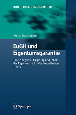 E-Book (pdf) EuGH und Eigentumsgarantie von Marco Buschmann