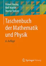 Kartonierter Einband Taschenbuch der Mathematik und Physik von Ekbert Hering, Rolf Martin, Martin Stohrer
