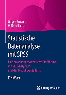 Kartonierter Einband Statistische Datenanalyse mit SPSS von Jürgen Janssen, Wilfried Laatz