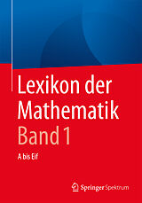 Kartonierter Einband Lexikon der Mathematik: Band 1 von 