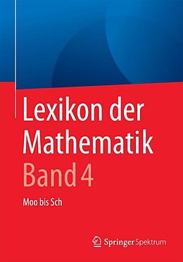 E-Book (pdf) Lexikon der Mathematik: Band 4 von 