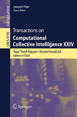 Kartonierter Einband Transactions on Computational Collective Intelligence XXIV von 