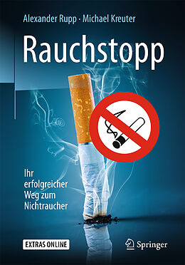 Kartonierter Einband Rauchstopp von Alexander Rupp, Michael Kreuter