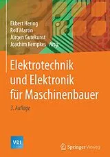 E-Book (pdf) Elektrotechnik und Elektronik für Maschinenbauer von 