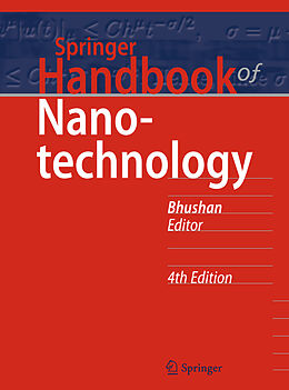 Livre Relié Springer Handbook of Nanotechnology de 