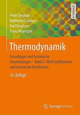 E-Book (pdf) Thermodynamik von Peter Stephan, Karlheinz Schaber, Karl Stephan