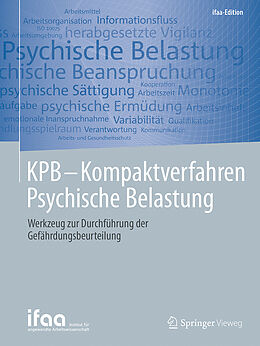 Kartonierter Einband KPB - Kompaktverfahren Psychische Belastung von 