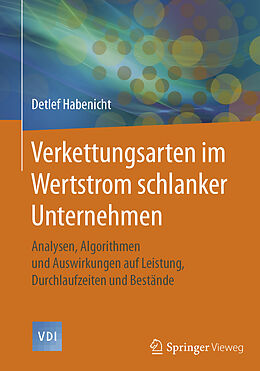 E-Book (pdf) Verkettungsarten im Wertstrom schlanker Unternehmen von Detlef Habenicht