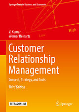 Livre Relié Customer Relationship Management de Werner Reinartz, V. Kumar