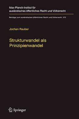 Fester Einband Strukturwandel als Prinzipienwandel von Jochen Rauber