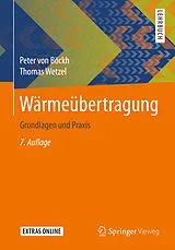 Fester Einband Wärmeübertragung von Peter Böckh, Thomas Wetzel