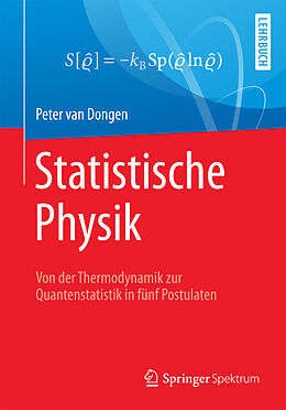 Kartonierter Einband Statistische Physik von Peter van Dongen