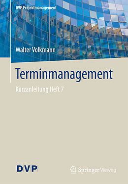 Kartonierter Einband Terminmanagement von Walter Volkmann