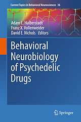 Livre Relié Behavioral Neurobiology of Psychedelic Drugs de 