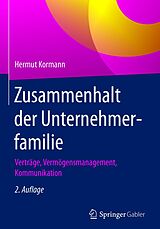 E-Book (pdf) Zusammenhalt der Unternehmerfamilie von Hermut Kormann