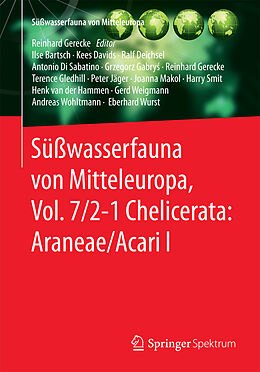 Kartonierter Einband Süßwasserfauna von Mitteleuropa, Vol. 7/2-1 Chelicerata: Araneae/Acari I von Ilse Bartsch, Kees Davids, Ralf Deichsel