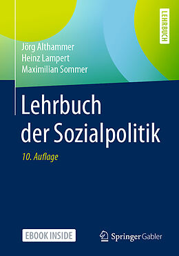 Set mit div. Artikeln (Set) Lehrbuch der Sozialpolitik von Jörg Althammer, Heinz Lampert, Maximilian Sommer