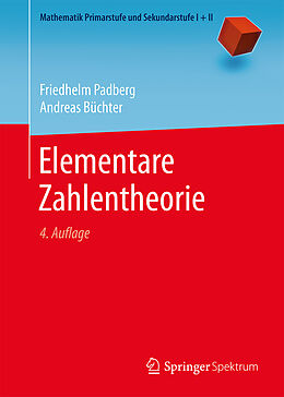 Kartonierter Einband Elementare Zahlentheorie von Friedhelm Padberg, Andreas Büchter