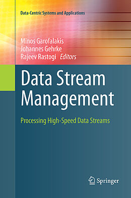 Couverture cartonnée Data Stream Management de 