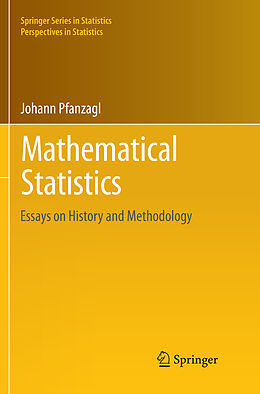 Kartonierter Einband Mathematical Statistics von Johann Pfanzagl