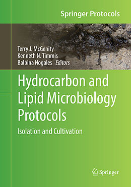 Couverture cartonnée Hydrocarbon and Lipid Microbiology Protocols de 