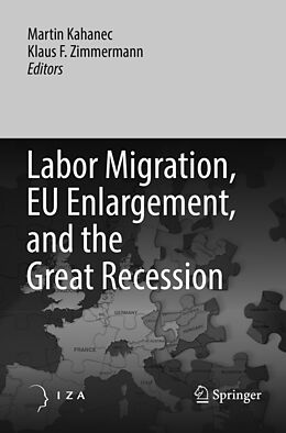 Couverture cartonnée Labor Migration, EU Enlargement, and the Great Recession de 