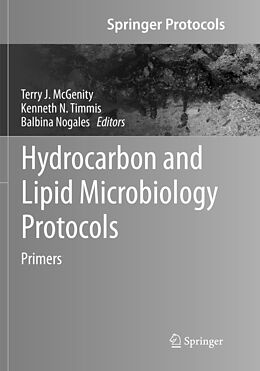 Couverture cartonnée Hydrocarbon and Lipid Microbiology Protocols de 