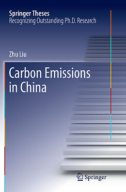 Couverture cartonnée Carbon Emissions in China de Zhu Liu