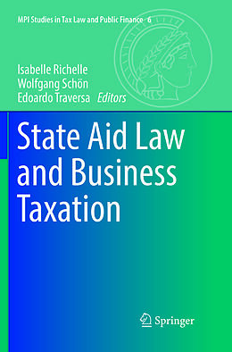 Kartonierter Einband State Aid Law and Business Taxation von 