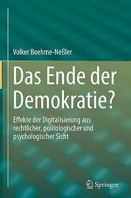 E-Book (pdf) Das Ende der Demokratie? von Volker Boehme-Neßler