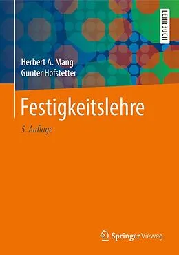 E-Book (pdf) Festigkeitslehre von Herbert A. Mang, Günter Hofstetter