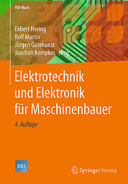 Fester Einband Elektrotechnik und Elektronik für Maschinenbauer von 