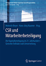 Kartonierter Einband CSR und Mitarbeiterbeteiligung von 