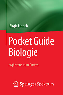 Kartonierter Einband Pocket Guide Biologie - ergänzend zum Purves von Birgit Jarosch