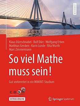 E-Book (pdf) So viel Mathe muss sein! von Klaus Dürrschnabel, Rolf Dürr, Wolfgang Erben