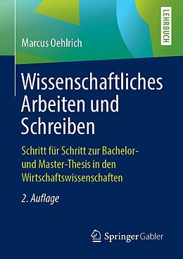 E-Book (pdf) Wissenschaftliches Arbeiten und Schreiben von Marcus Oehlrich