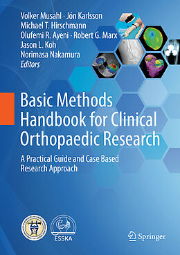 Livre Relié Basic Methods Handbook for Clinical Orthopaedic Research de 