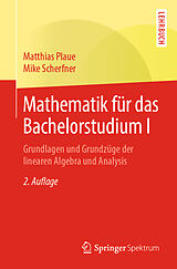 Kartonierter Einband Mathematik für das Bachelorstudium I von Matthias Plaue, Mike Scherfner
