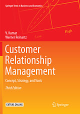 Couverture cartonnée Customer Relationship Management de V. Kumar, Werner Reinartz