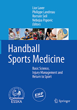 Couverture cartonnée Handball Sports Medicine de 